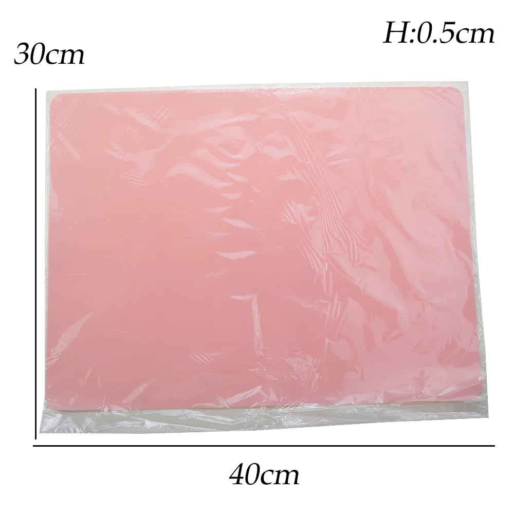 40x30cm Silicone Mat Baking Liner Oven Mat Heat Insulation Pad Dough Maker Pastry Kneading Rolling Dough Pad Kitchen Accessories