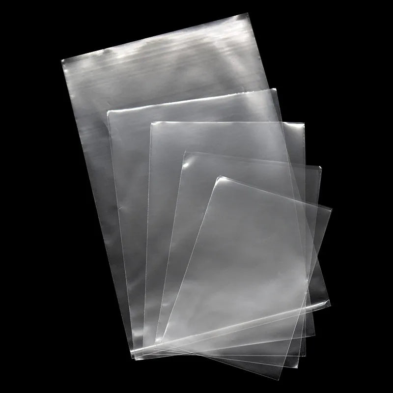 100Pcs Transparent Plastic Bags Candy Lollipop Cookie Packaging Clear Opp Cellophane Bag Christmas Gift Wedding Birthday Party