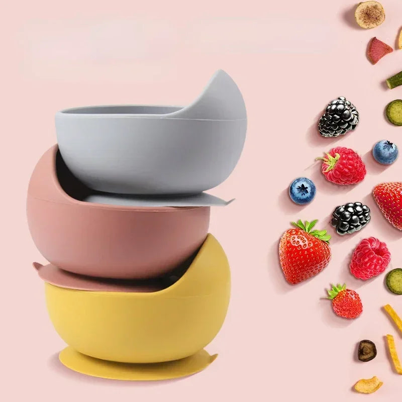 Food-Grade Silicone Kids Dish Set