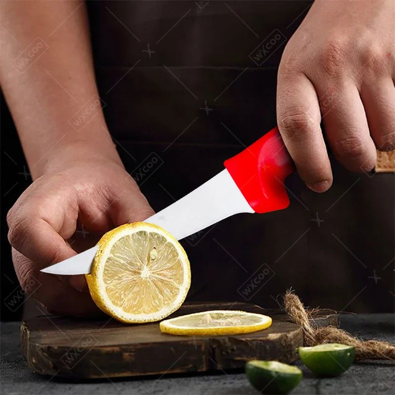 Kitchen Boning Knife Stainless Steel Skinning Carving Knife Meat Butcher Cleaver Utility Slicing Fish Vegetable Fruit Knives