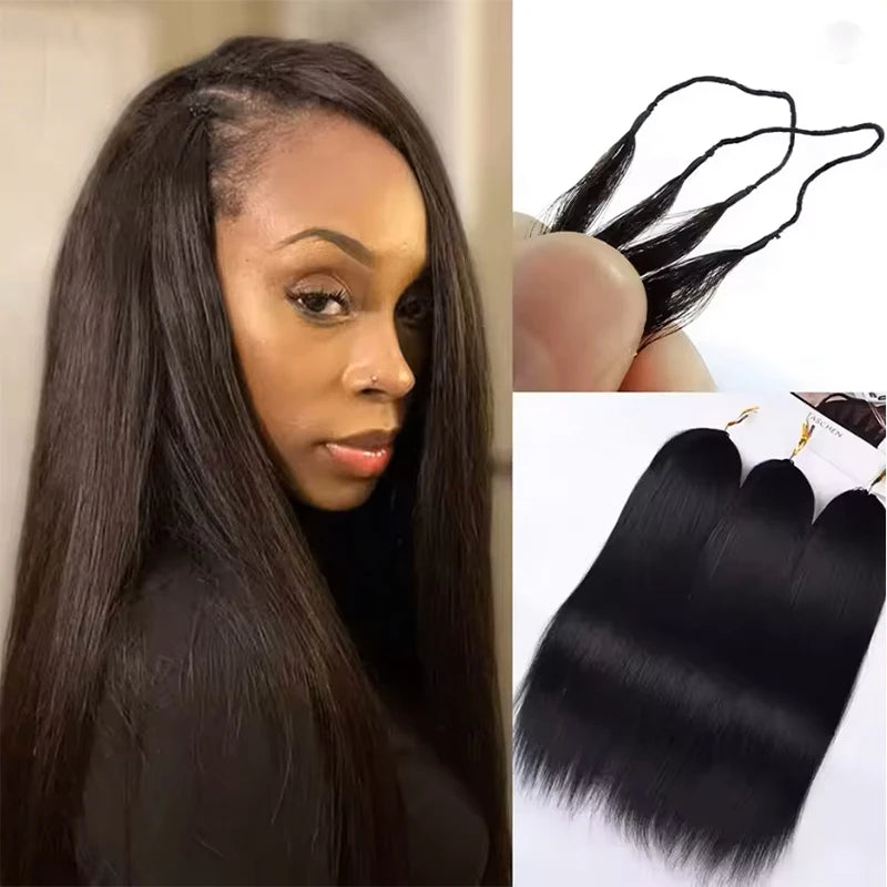 12A 10-30 Inch 1-5PCS 60g/Pck Afro Straight Human Hair