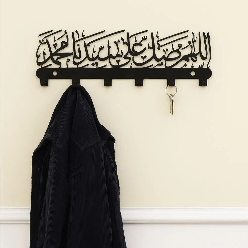 Practical Rust-Resistant Wall-Mounted Keys Holder Durable Stylish Towel Coat Rack Decorative Towel Holder For Entryway