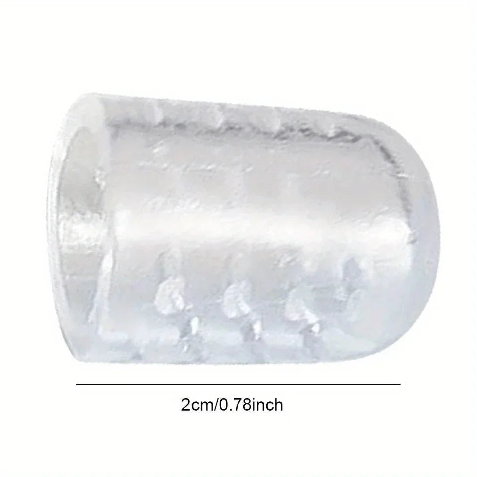 Toe Covers Silicone Toe Caps Anti-Friction Breathable Toe Protector Prevents Blisters Toe Caps Cover Protectors Foot Care