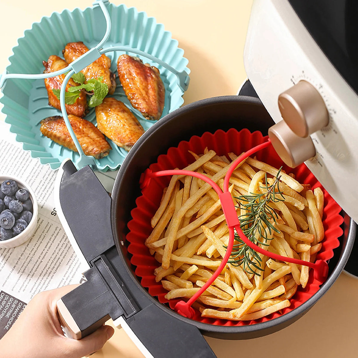 Reusable Silicone Air Fryer Liner