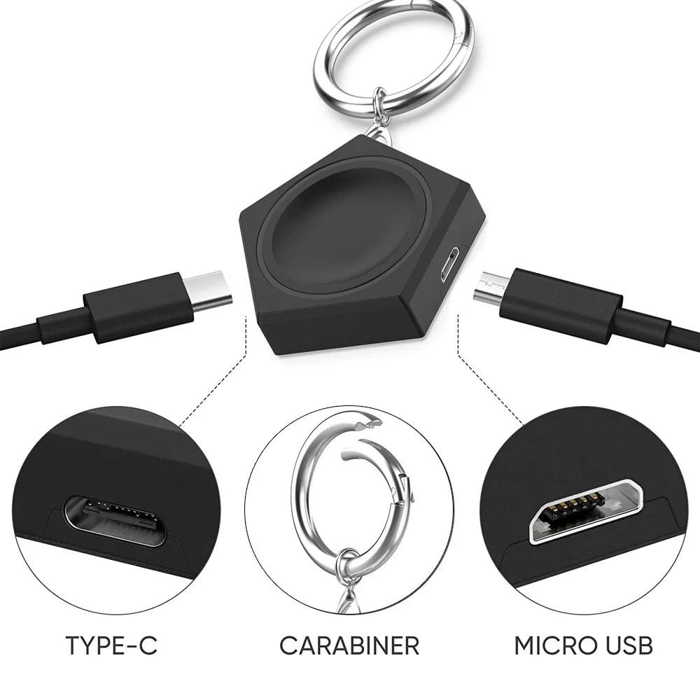 Wireless Charger Adapter for Huawei Watch D2/GT5/ GT 4 41mm 46mm/ Watch4/ GT2 Pro/GT 3 /Honor Watch4/ GT Runner/ GT 2 Pro/ Cyber