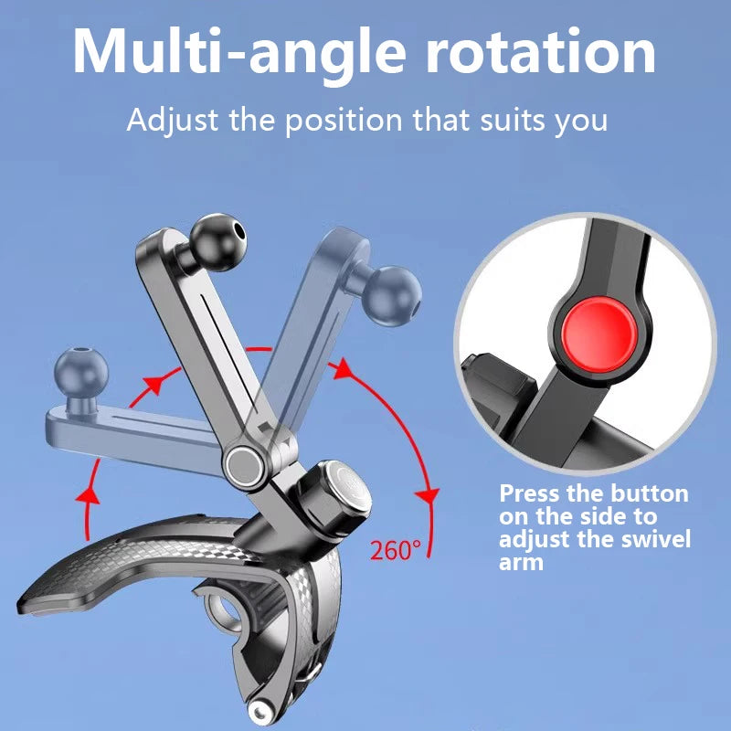 Multi Angle Adjustable Car Mount Holder for Phone Cool
