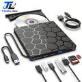 8‑in‑1 External Cd/dvd Drive Features USB 3.0 &amp; Type‑c