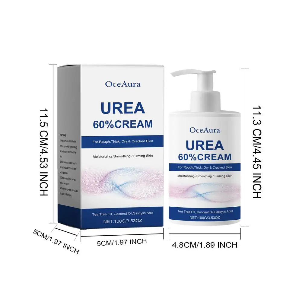 Urea Care Foot Cream Heel Repair Moisturizing Soft Relieve Drying Cracked Remove Calluses Dead Skin Removal Hand Foot Skin Care