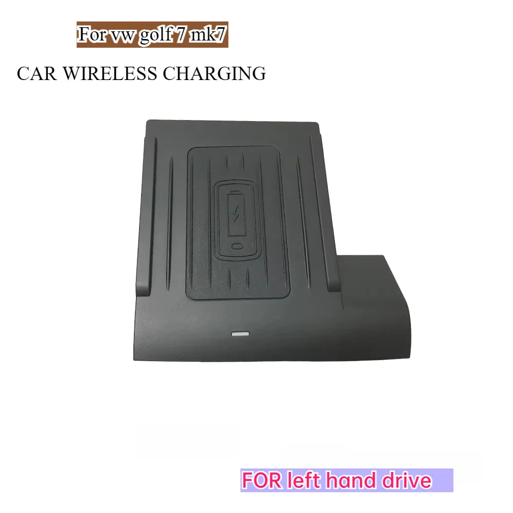 Moreway car wireless charger pad For VW Golf 7 MK7 2013-2019 Charging Phone Holder Fast charge interior accessories Tuning