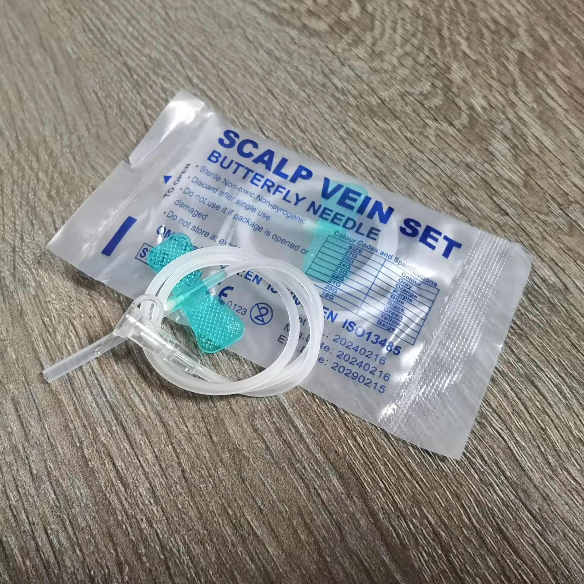 200 Pcs Disposable Butterfly Blood Collection Needle double wing type Blood Collection Needle Pet Care Room Cat Dogs Animal