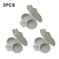 Microwave Egg Poacher Dual Cavity Breakfast Maker with Lid Handle