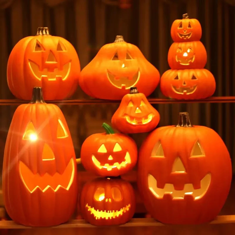 LED Triple-Layer Glowing Pumpkin Decor