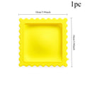 1pc Cartoon Biscuit-Shaped Soup Spoon Rest - Heat Insulating and Anti-Scalding Silicone Mat for Kitchen Gadgets
