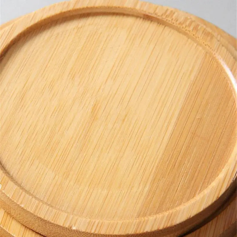 17 Style Bamboo Tray Wood Saucer Flower Pot Tray Cup Pad Coaster Plate Kitchen Decorative Plate Creative Coaster bandeja 화분받침대