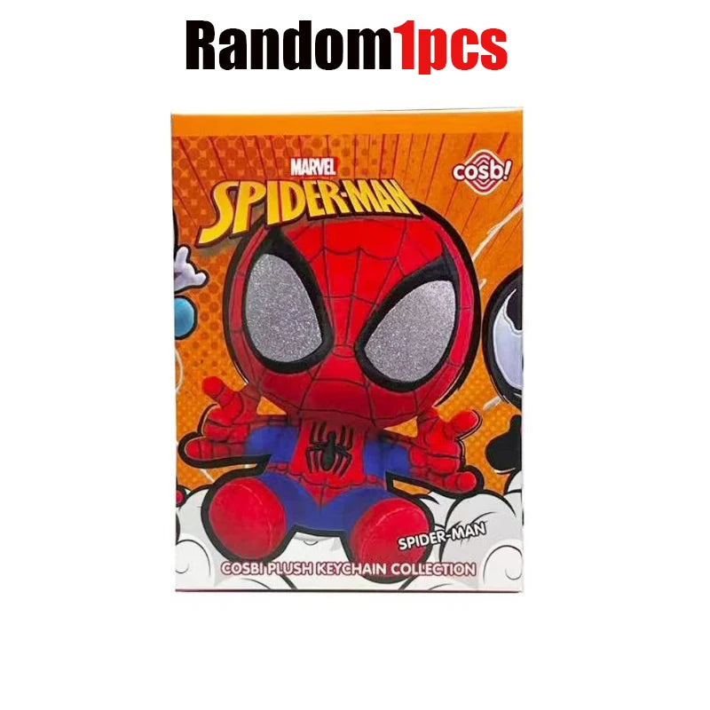 *spider Man Series Blind Box Cosbi Plush Anime Peripheral
