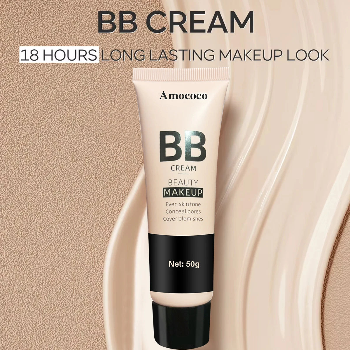 Amococo 2pcs BB Cream 50g Each Beauty Makeup Base
