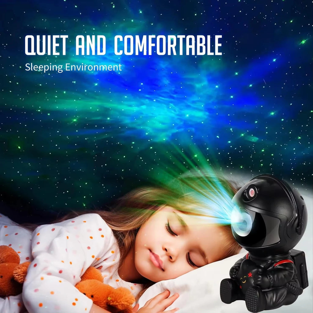 Astronaut Star Projector Lamp, Galaxy Light