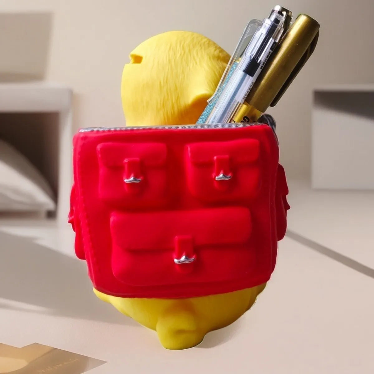 Cute Dog Pen Holder & Money Bank - Multifunctional Kawaii Desk Organizer for Office School Stationery Storage Decor