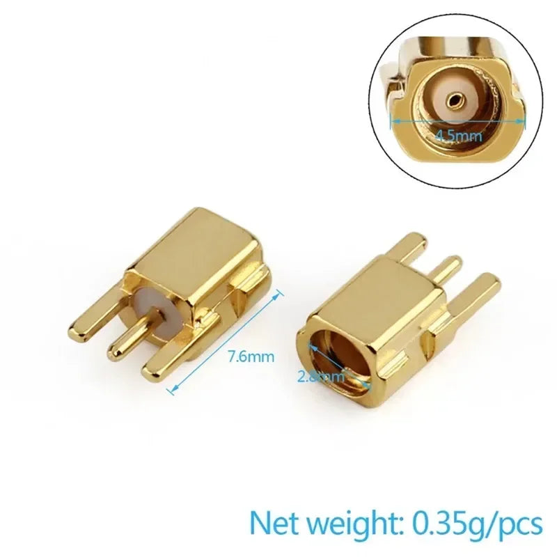 5pcs Audio Jack MMCX Connector Female SE535 SE425 SE315 SE215 Headphone Plug Consumer Electronics Speaker Terminal Accessories