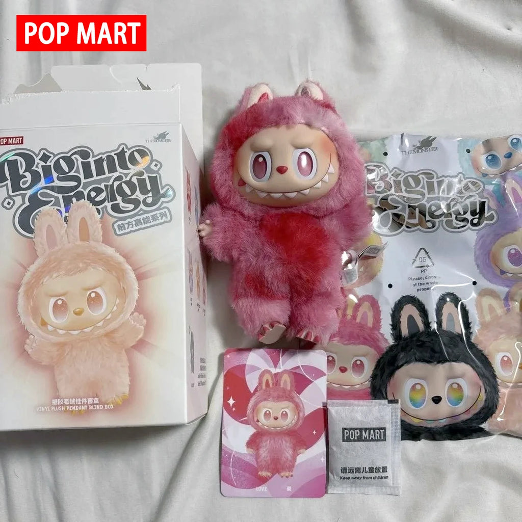 Labubu Plush Doll, Macaron Color Edition