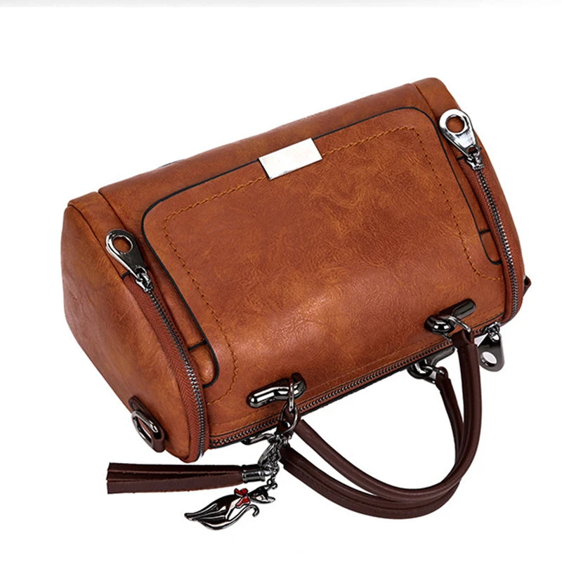 Tassel Decor Women's Shoulder Bag