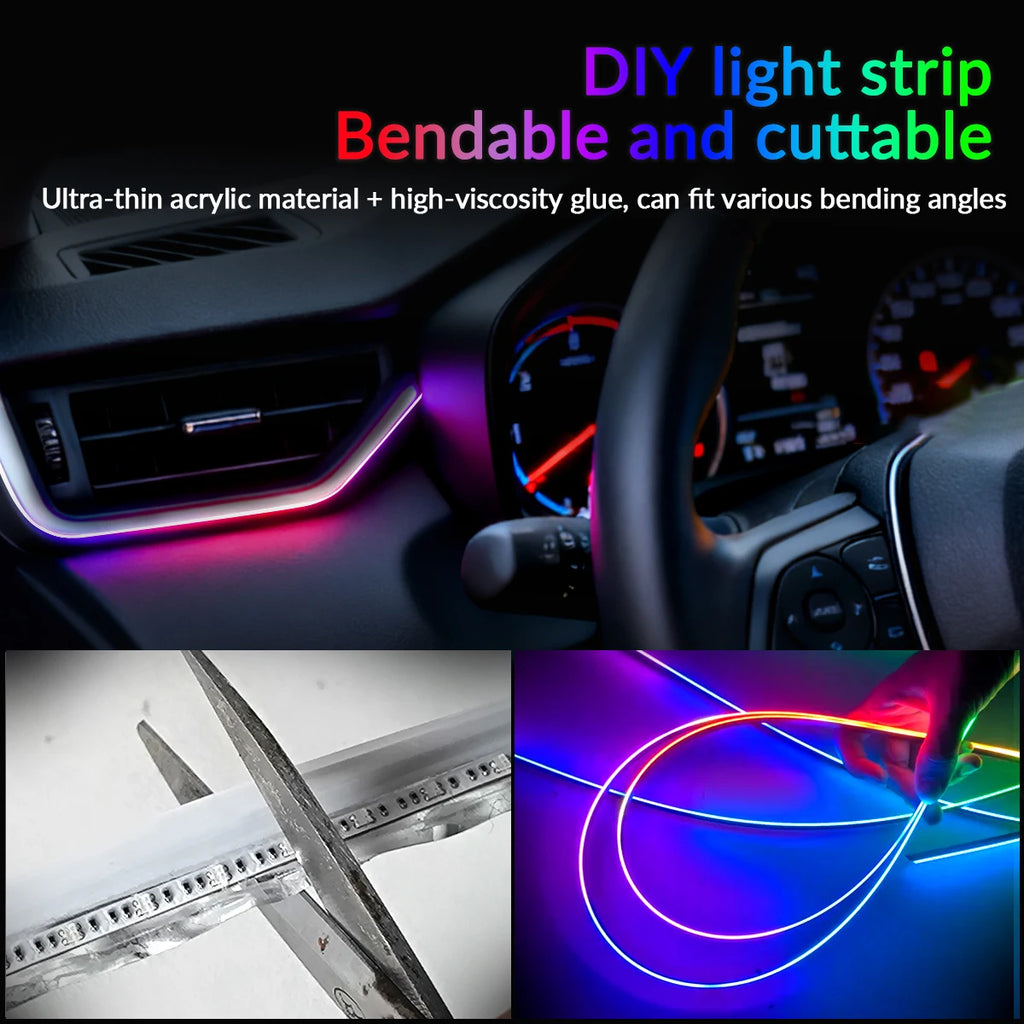 Symphony Ambient Lights Car RGB App Control LED Interior