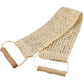 Handle Durable Bathroom Sisal Back Strap Skin Care Shower Scrubber Shower Towel