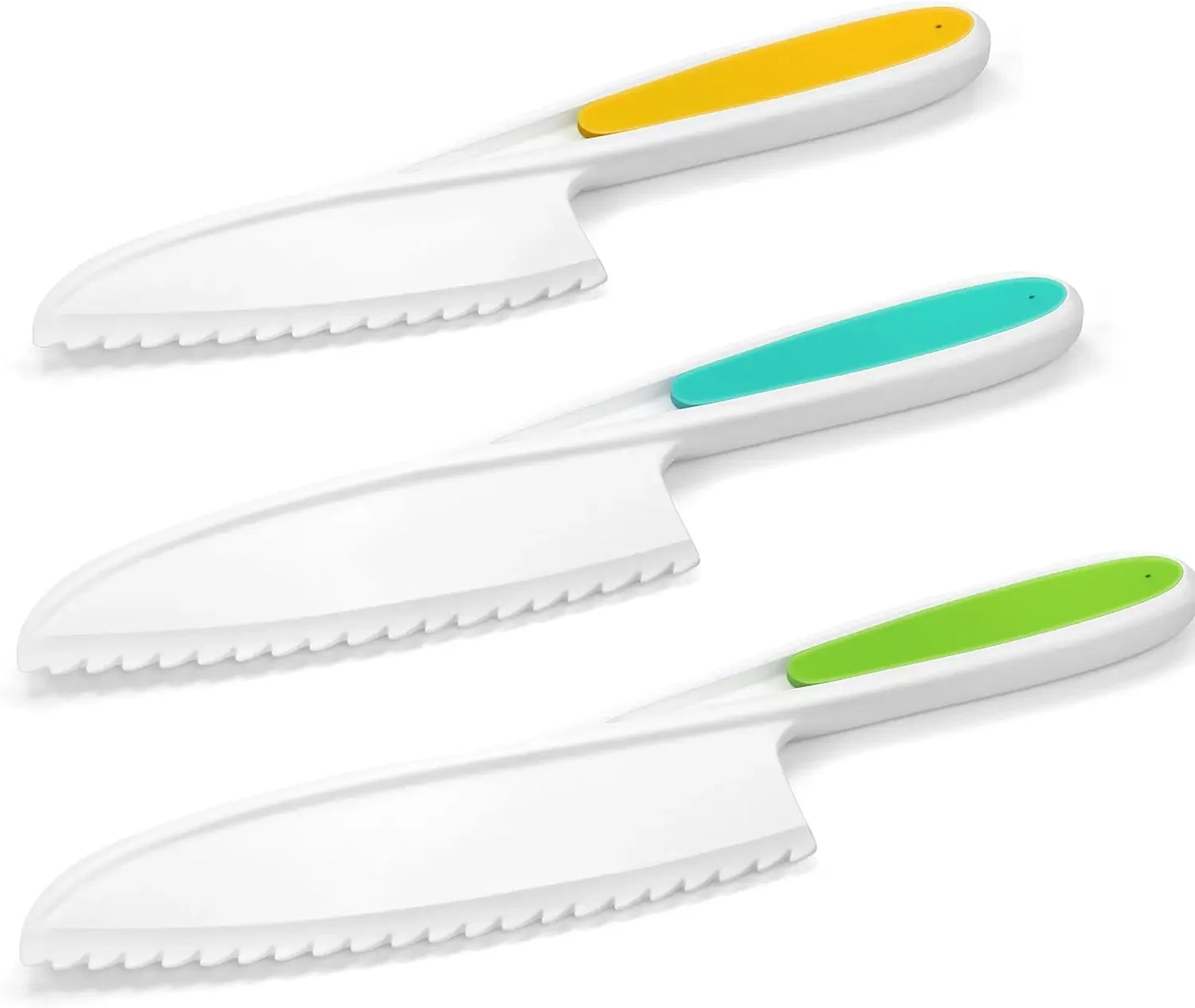 17 Pieces Kids Cooking Set Real Montessori Kitchen Tools Toddler Safe Serrated Edges with Plastic Knife Cutting Board Scissors