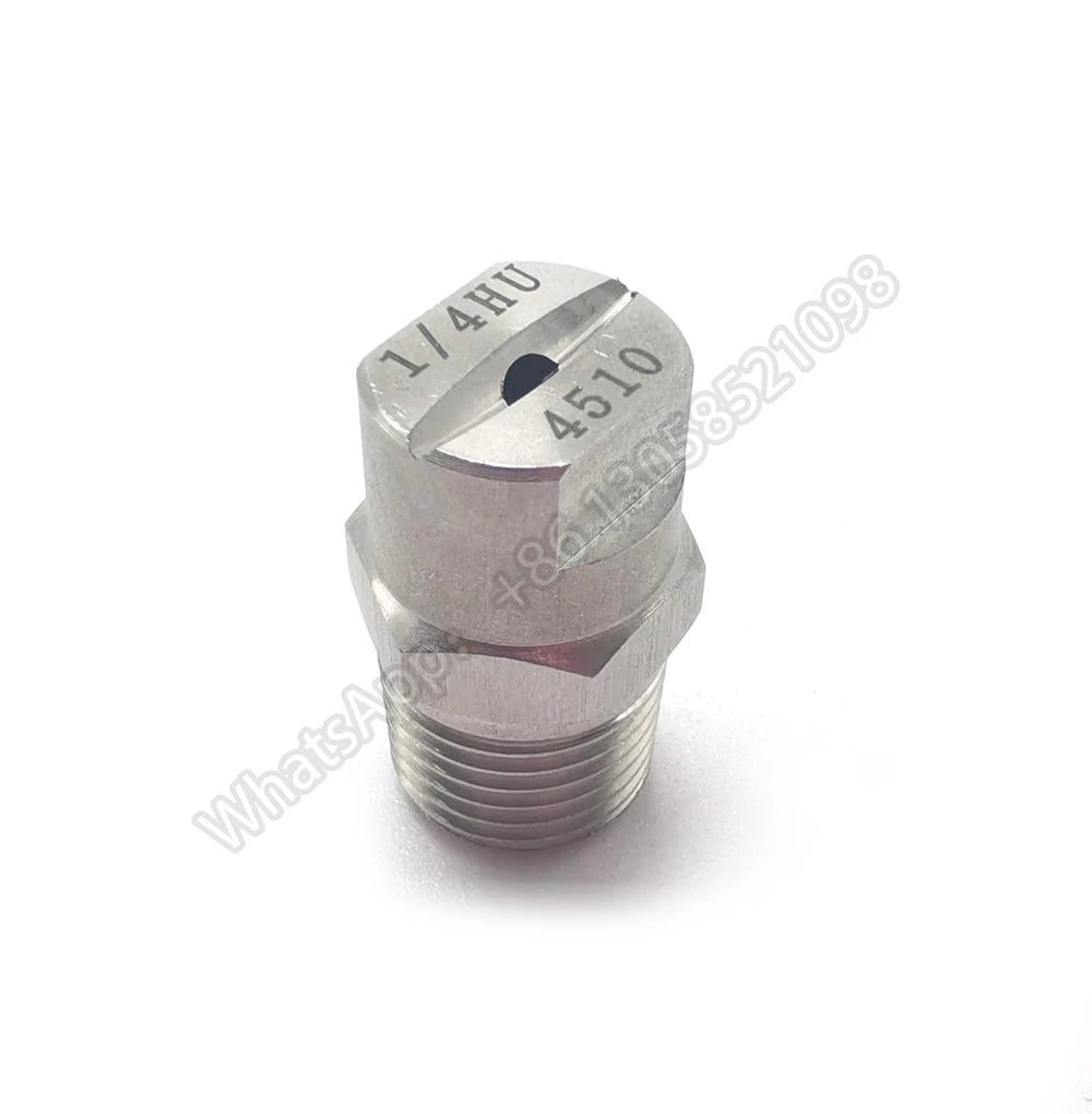 1/4‘’40/50 degree HVV HU Flat Fan Nozzle V e j e t Standard High Impact Stainless Steel Nozzle