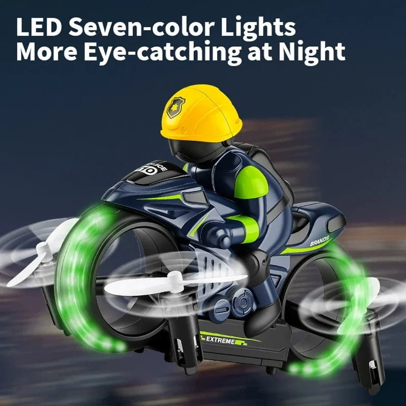 2IN1 RC Car and RC Drone Land and Air