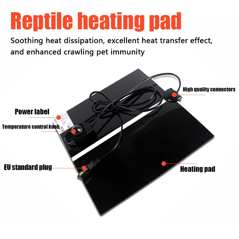 Reptile Heating Pad Spider Scorpion Palace Guarding Pet Snake Lizard