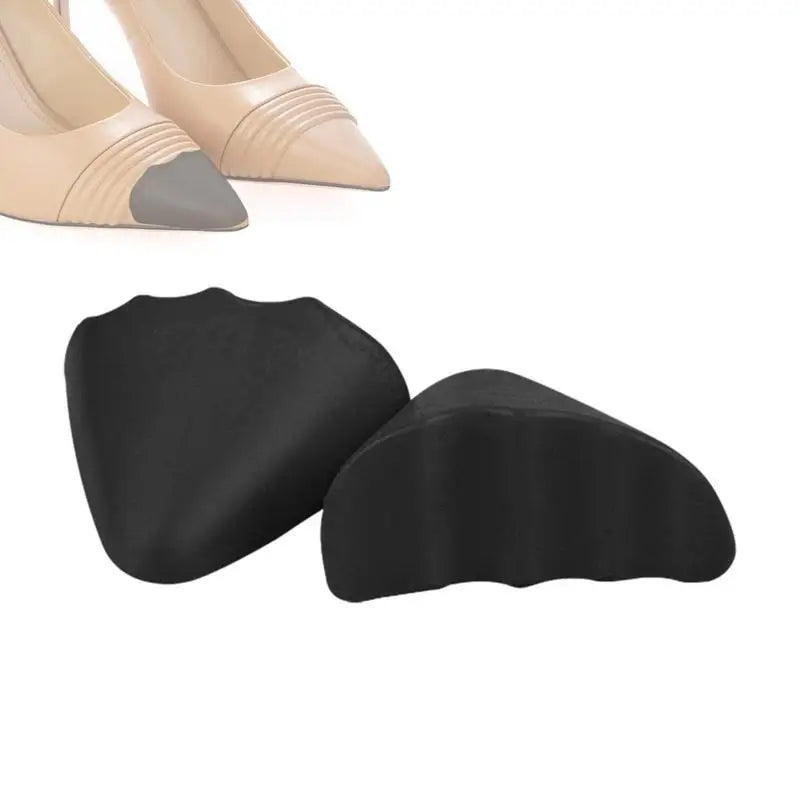 Toe Fillers For Shoes Thickened Soft PU Foam Shoe Filler 1 Pair Toe Inserts Comfortable Anti-Wear Shoe Stuffer For Casual Shoes