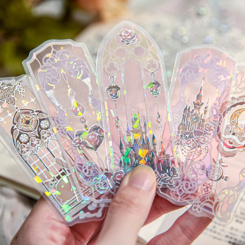4Style 10pcs/pack Shell Light PVC Bookmark Streamer Dream High