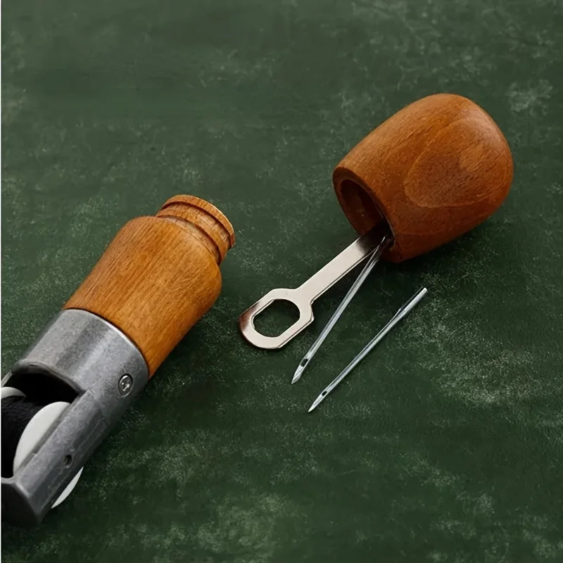 Professional Leather Sewing Kit, Sewing Tools,Portable DIY Sewing Tools for Leather Crafting, Leather Craft Sewing Machine