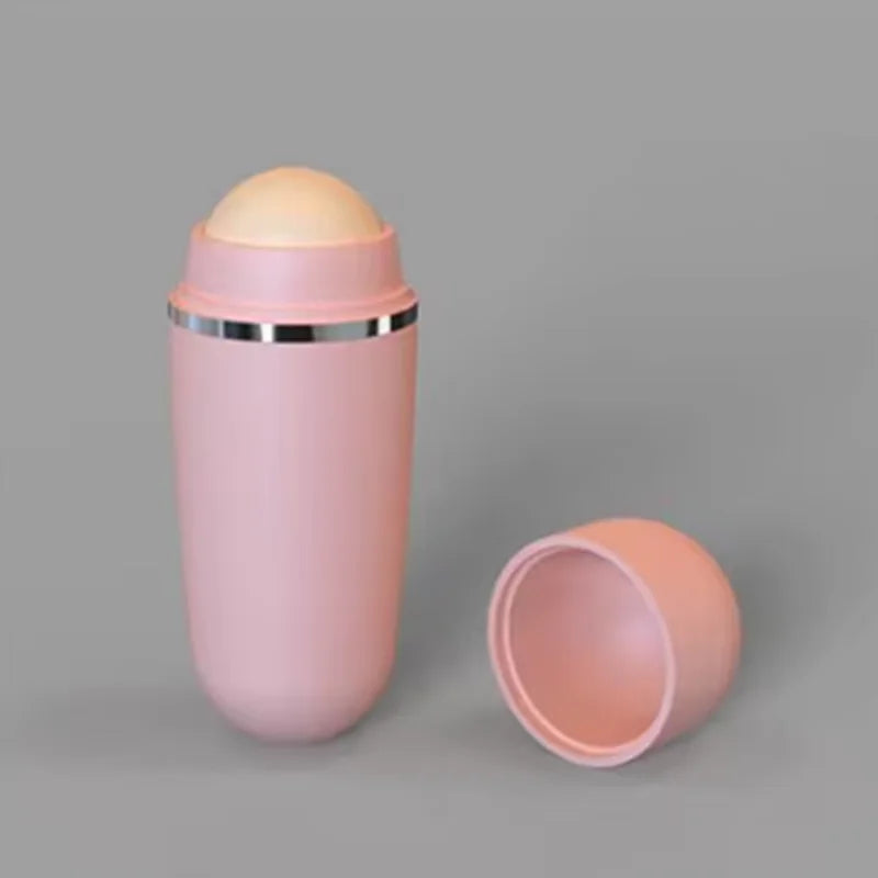 Face Oil Absorbing Roller Natural Volcanic Stone Massage Body Stick Makeup Face Skin Care Tool Facial Pores Cleaning Oil Roller