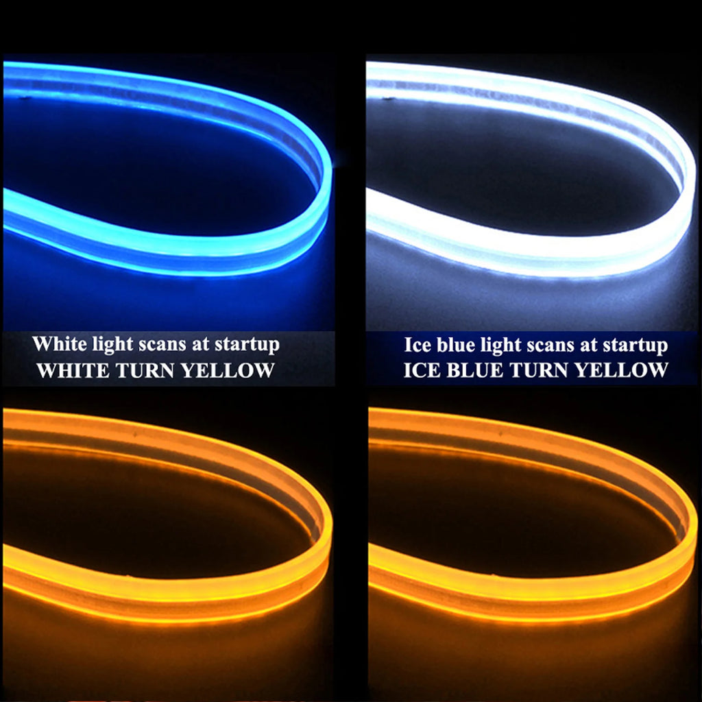 Motorcycle Turn Signal Lamp LED Daytime Running Lights Tail