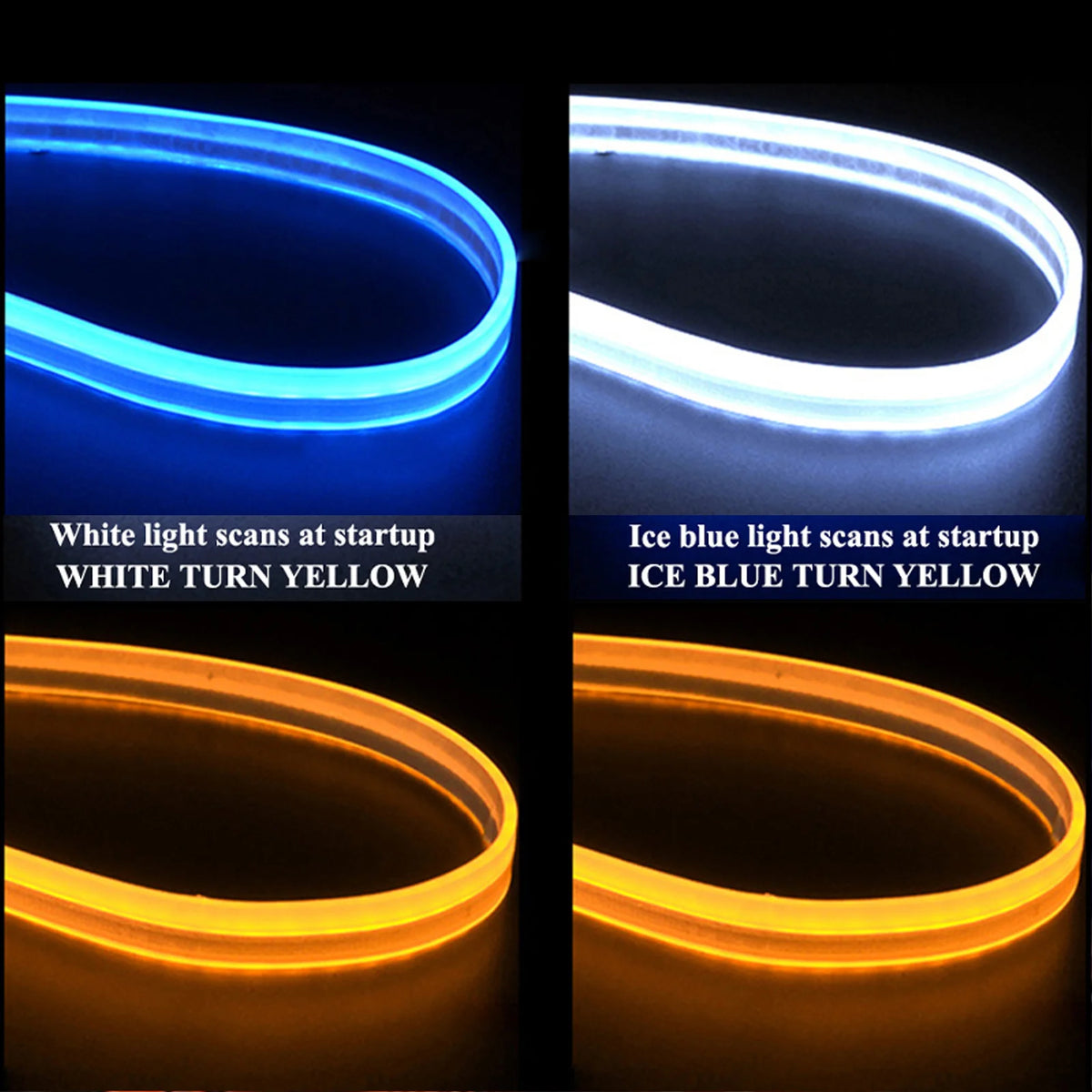 Motorcycle Turn Signal Lamp LED Daytime Running Lights Tail