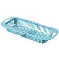 Kitchen Organizer Soap Sponge Holder Sink Rack Telescopic Drain Rack Adjustable Vegetable Drain Basket Kitchen Organizer Gadgets