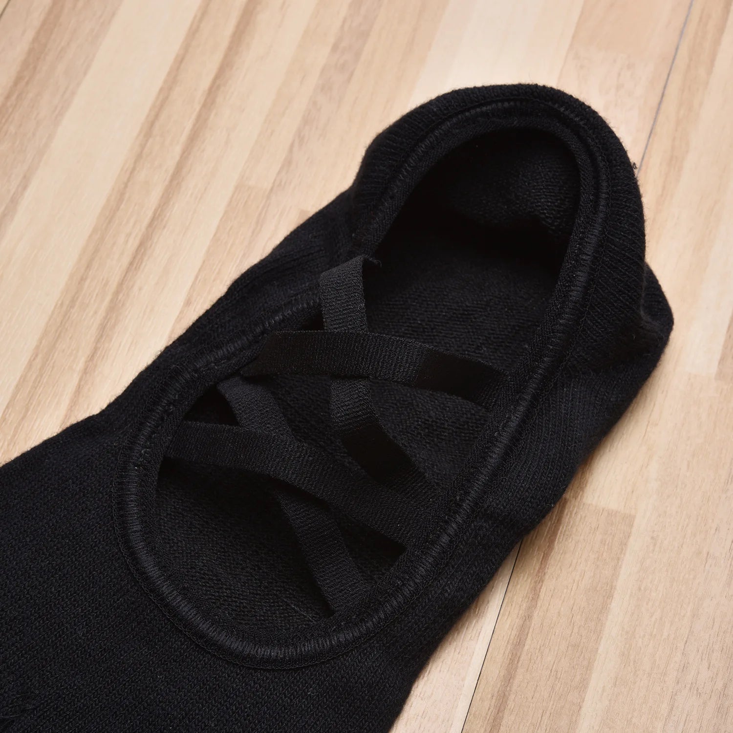 Women Bandage Breathable Pilates Socks Ladies Anti-slip Cotton Backless Sock Five Toes Ballet Dance Fitness Workout Sports Socks