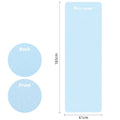 WEST BIKING Training Mat Yoga mat For Bike Bicycle bicicletas Estaticas Trainer exercise Mat For trainer floormat 183cm*61cm