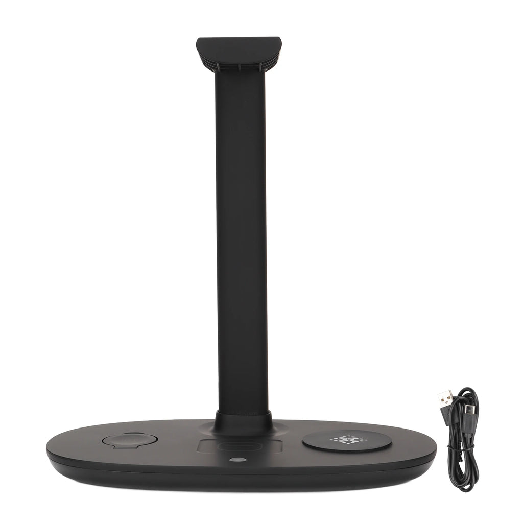 Wireless Charger Headphone Stand QI 15W Fast Charge Detachable Stylish Appearance Headphone Charging Hanger