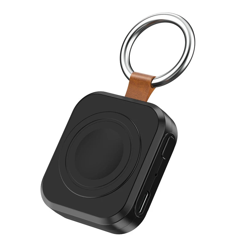 OnePlus Mini Magnetic Watch Wireless Charger For IWatch Portable Power Bank Charging For Watch 10 9 8 7 6 5 Se Ultra Series