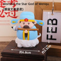 Chinese Deity Figurines Desk Organizer Creative Car Interior Zen Decor Office Stress Relief Ornament Car/Buddha Shrine Decor