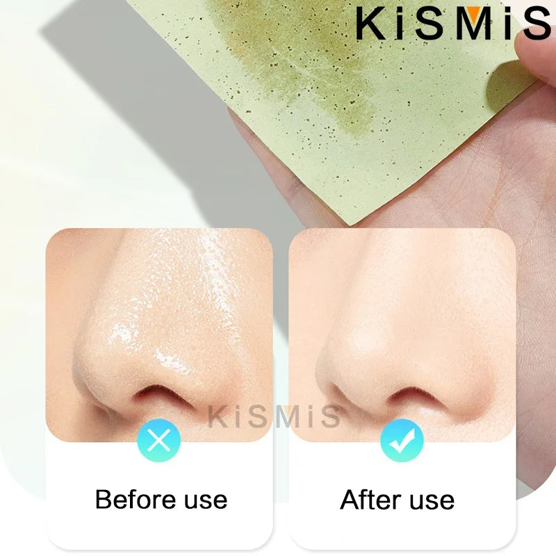 100 Sheets Oil Blotting Paper for Face Absorbs Excess Shine and Oil Portable Matte Facial Tissues for Oily Skin Care