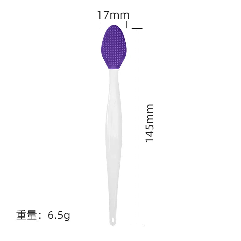 1/5PCS Beauty Skin Care Silicone Face Brush Exfoliating Facial Cleansing Scrub Nose Brush Blackhead Remove Double-Sided Brushes