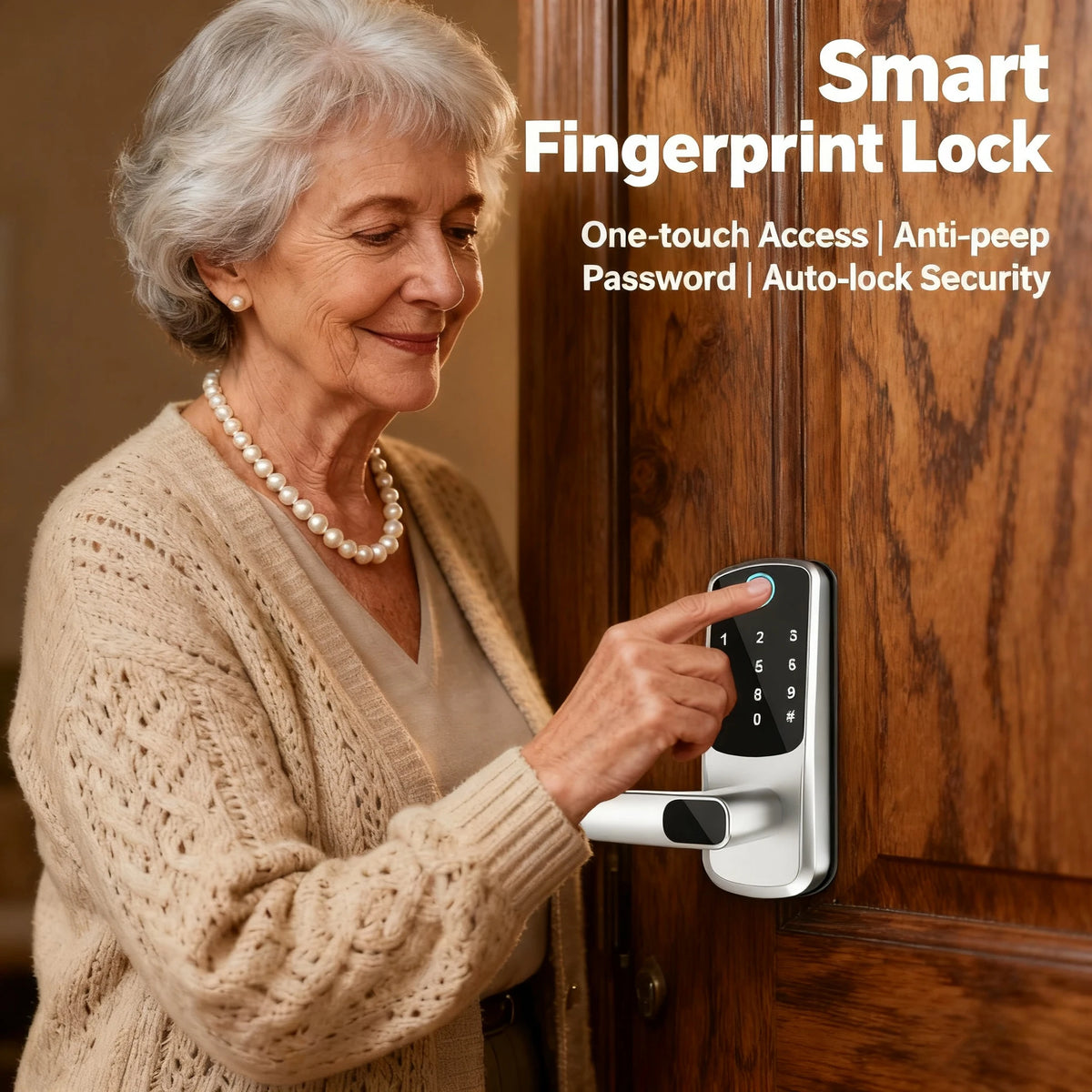 Wifi Smart Door Lock With APP/ Biometric Fingerprint /