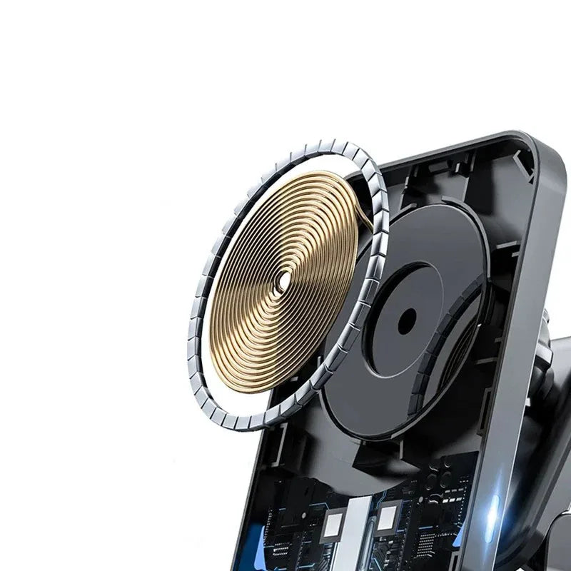 15W Fast Car Wireless Charger Stand Compatible with iPhone1716 15/14/13/12 pro Max Mini - Magnetic Macsafe Air Vent Phone Holder