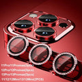 Glitter Diamond Rhinestone Camera Lens Protector for Iphone