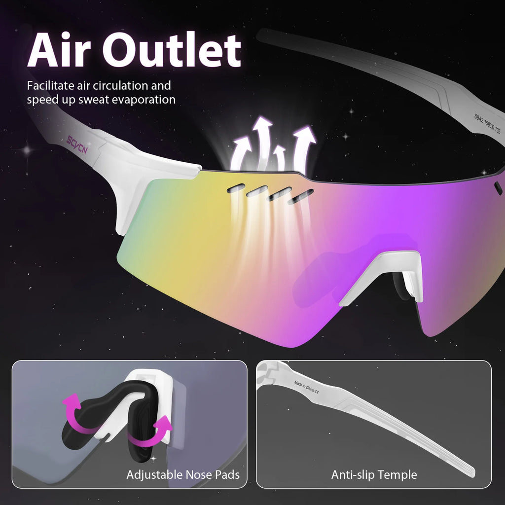 SCVCN Photochromic Sunglasses on Sale for Men Women Fashion