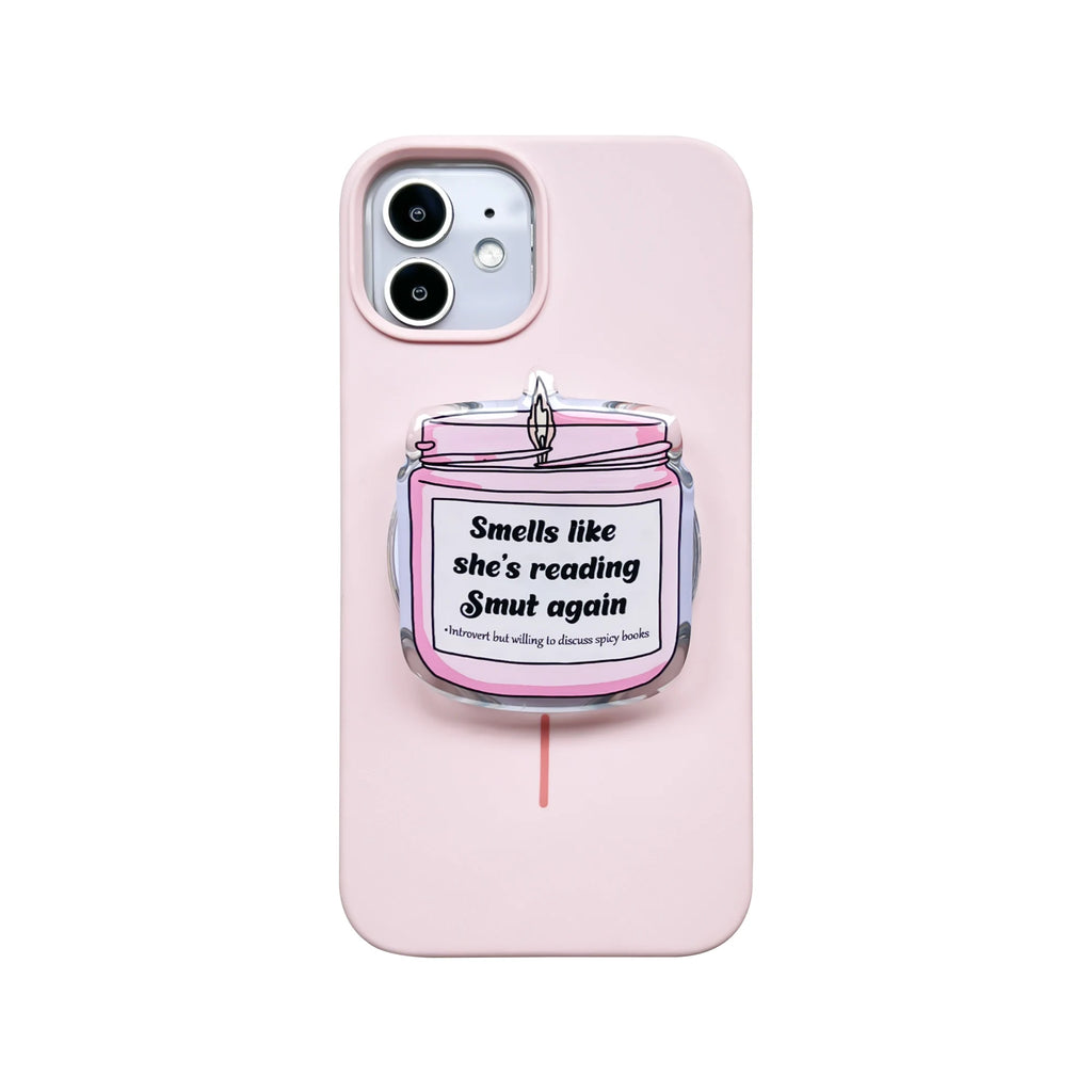 Kindle Bookish Magsafe Phone Grip Magnetic Kindle Holder Pink